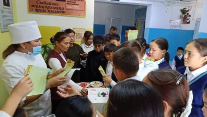 «ДҰРЫС ТАМАҚТАНУ – ДЕНСАУЛЫҚ КЕПІЛІ»